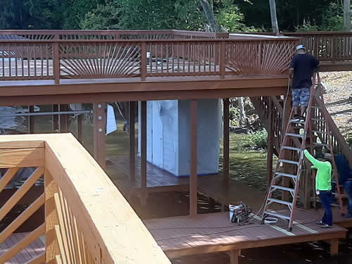 Deck Pressure Washing Services near me